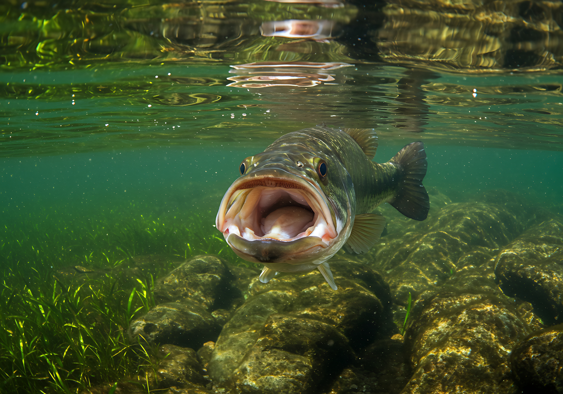 Catching Bass During Autumn in South Africa
